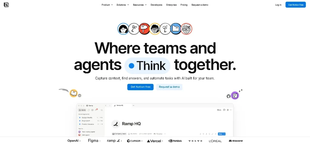 Notion: Best for documents, company wikis, content planning, personal organization, and flexible databases.