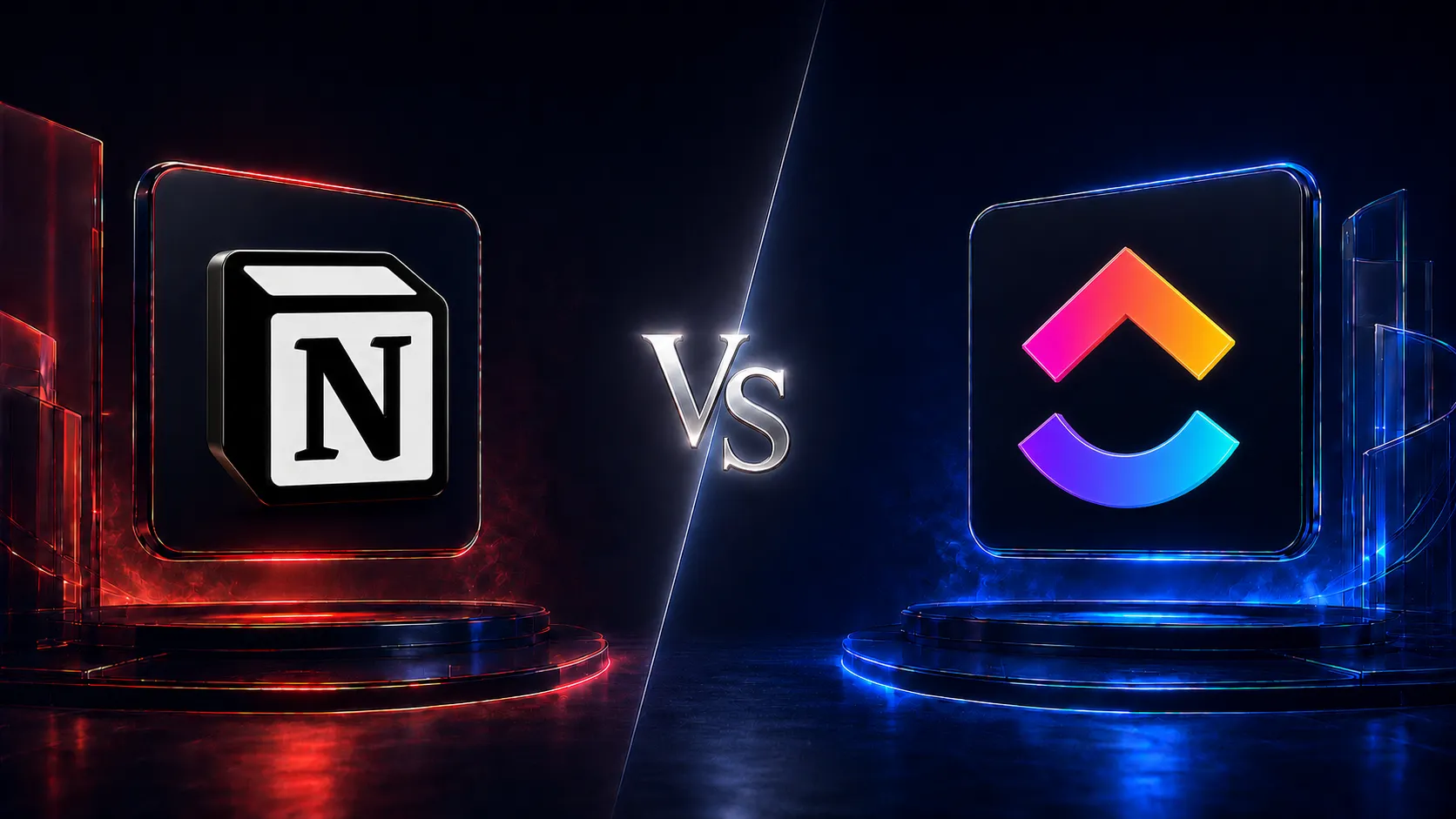 Notion vs ClickUp comparison for project management, docs, AI, automation, and pricing in 2026